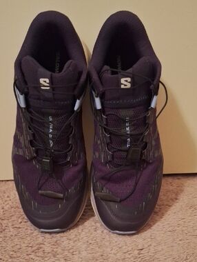 Salomon Ultra Glide 2 Trail Running Shoes - Deep Purple with Black Accents